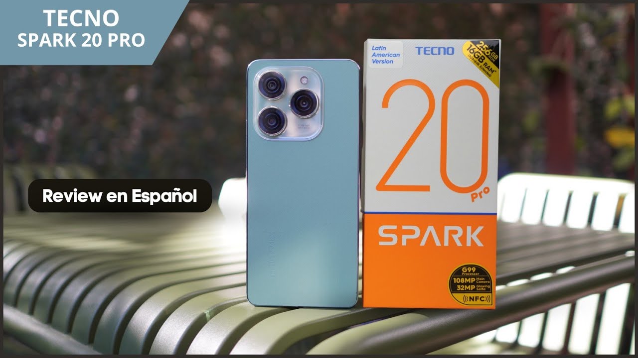 Tecno Spark 20 Pro Review en Español