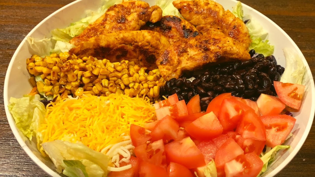 Ensalada de pollo estilo south west - South West Chicken Salad