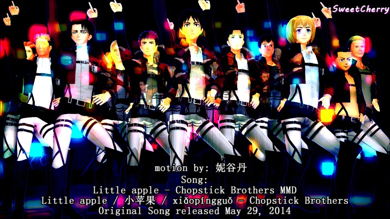 【MMD】Shingeki No Kyojin - Little Apple ►