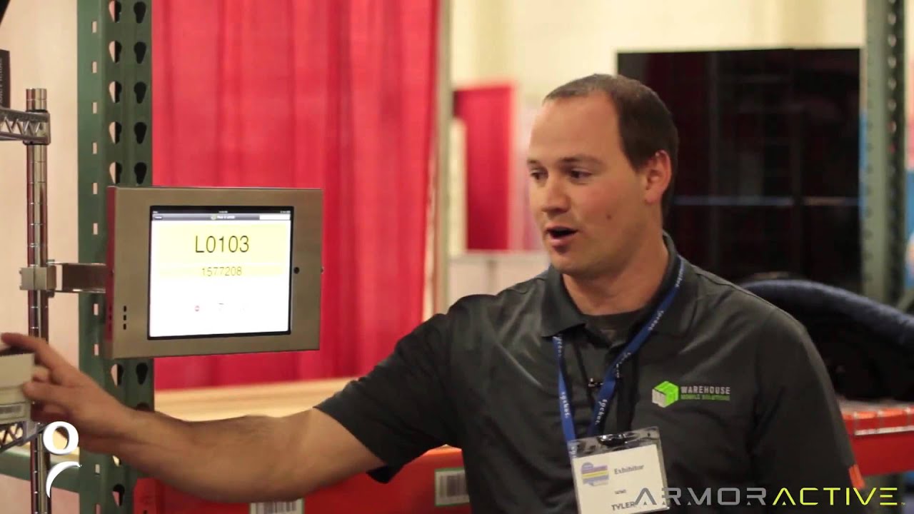 Warehouse Order Picking iPad App with Socket Barcode Scanner