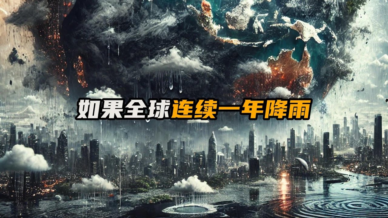 假如全球连续降雨一年，到底会发生什么| 脑洞大开 | 科学想象 | 让脑洞飞一会