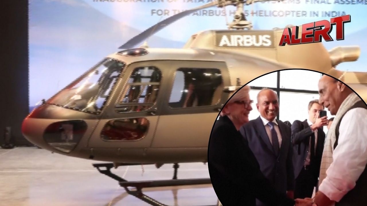 Airbus-Tata Joint Venture Unveils H125 Helicopter Assembly Line in India | ALERT News