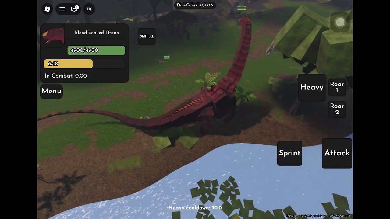 Trying to ruin everyones 1v1 match until i regret it in Jurassic blocky 