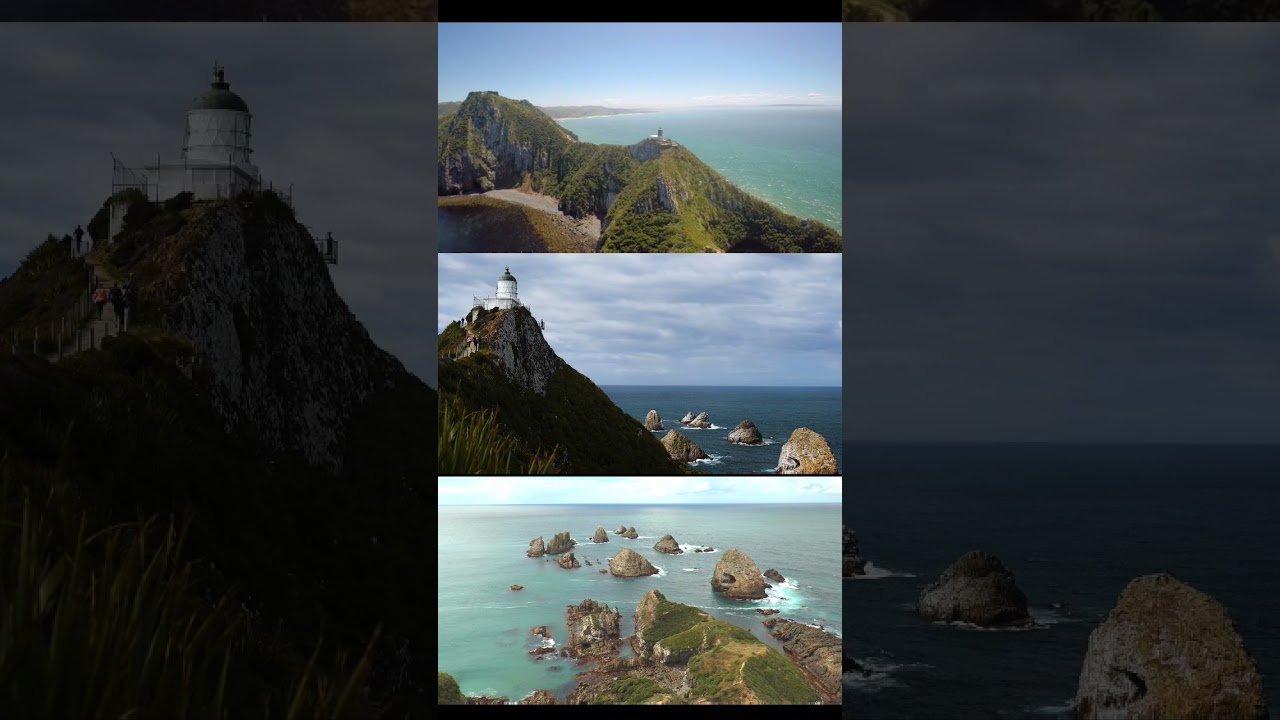 Incredible! 😍 The Catlins, Nugget Point Lighthouse #newzealand #travelvlog