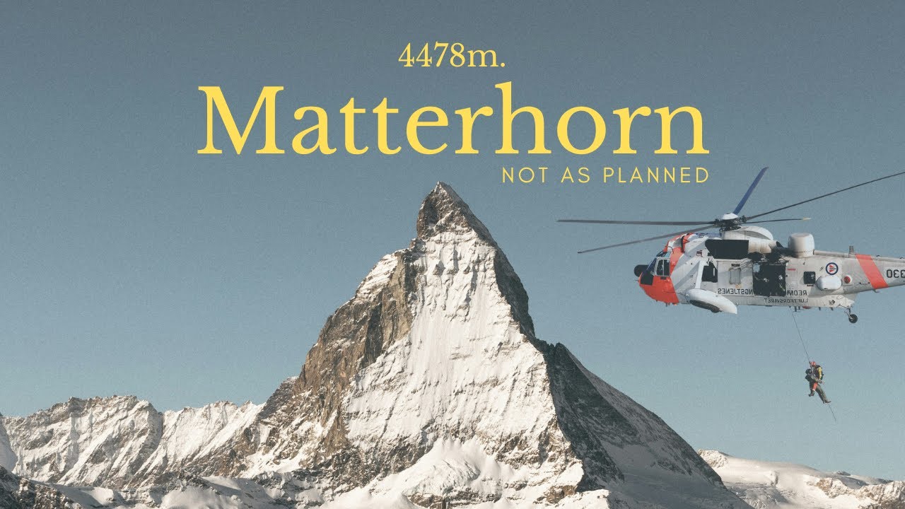 Matterhorn SUMMIT 4478m. - Not as planned.