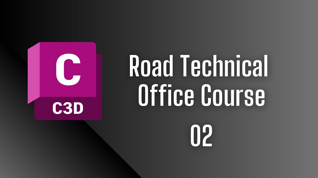 02- تحويل سوبر اليفيشن الطريق من لوحة كاد ل سيفيل ثري دي- Convert Superelevation From Cad To Civil3d