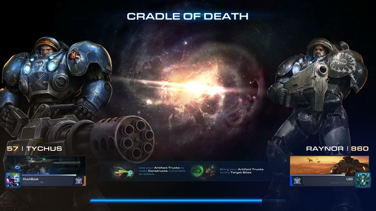 Starcraft 2: Кооперативный режим - Командир Тихус - Жестокий уровень сложности - 136