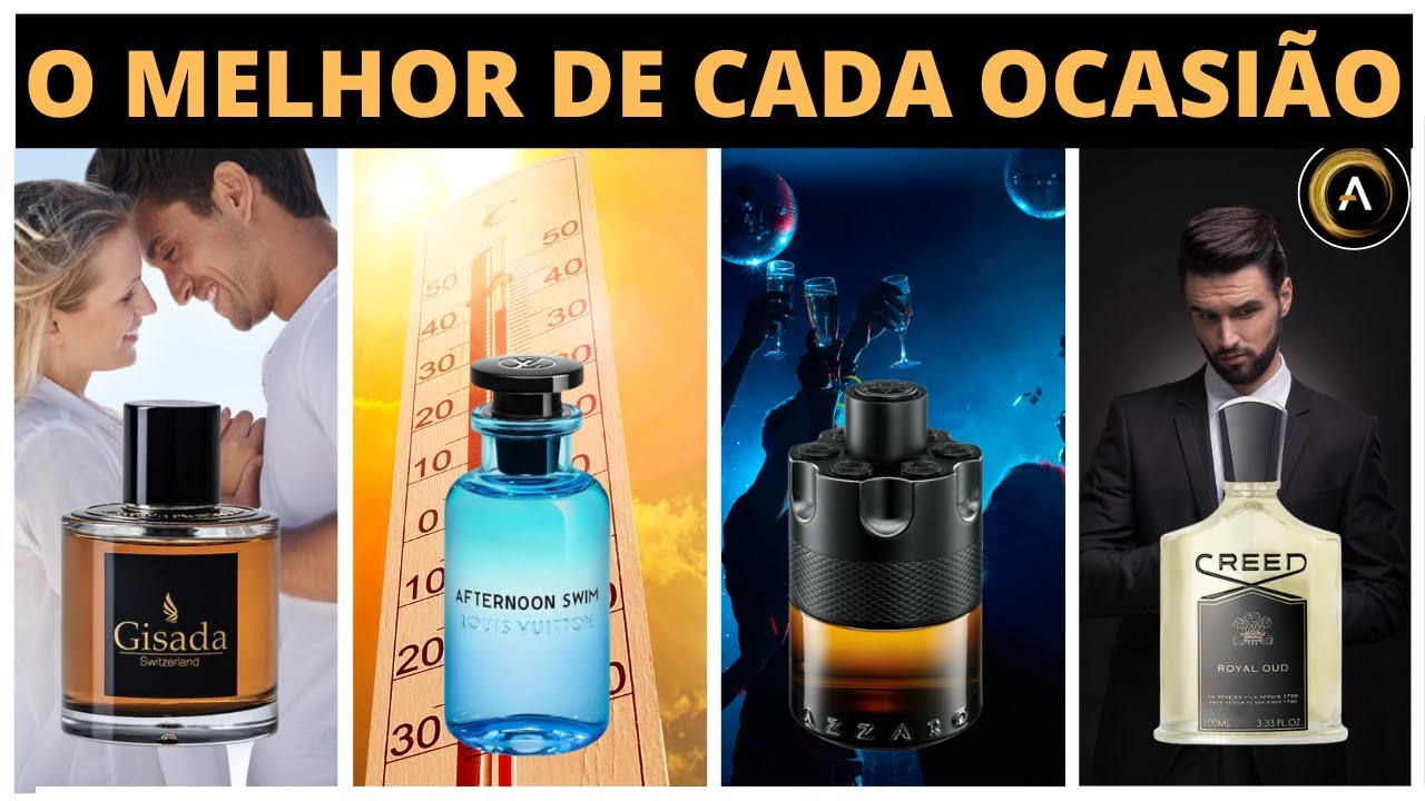 O MELHOR perfume para cada OCASIÃO | Azza Parfums