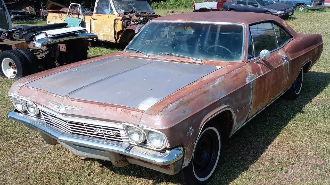 (for sale) 1965 Chevy Impala walk around. Solid Patina ride!! (SOLD)