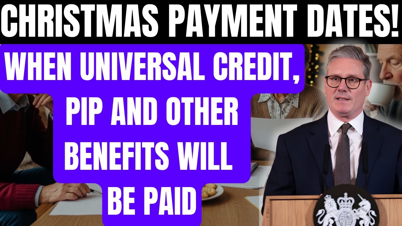 🎁 Рождественское обновление DWP: когда будут выплачиваться Universal Credit, PIP и другие пособия