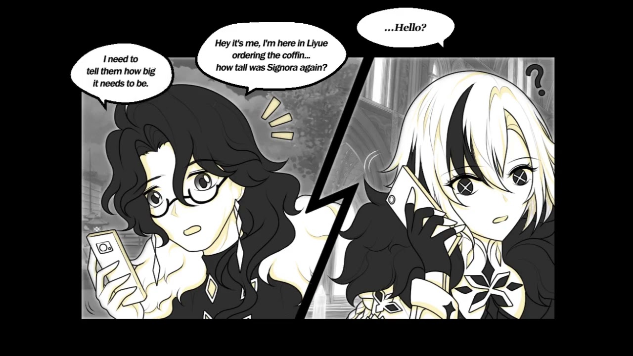 The Fatui Buying Signora's Coffin