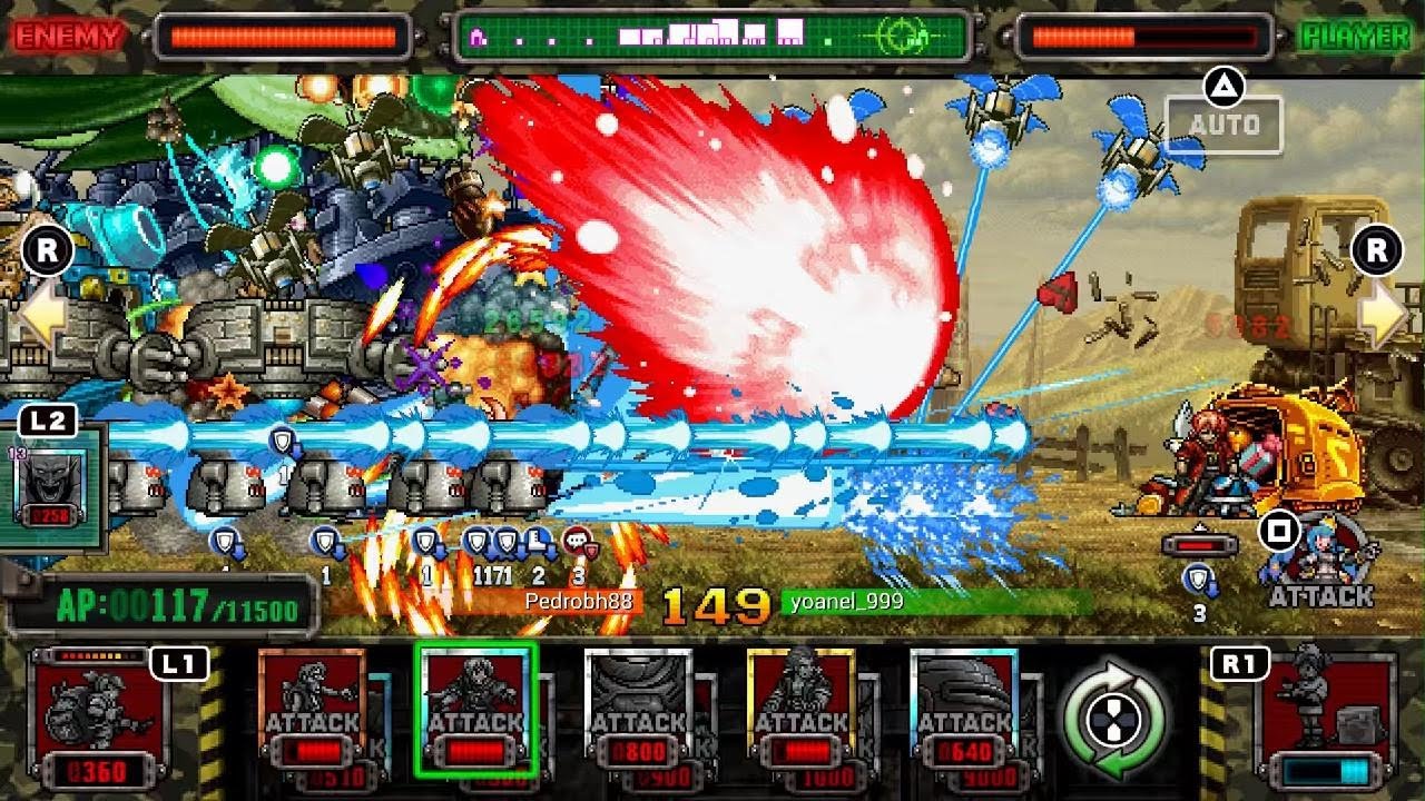 batalla Metal Slug Attack