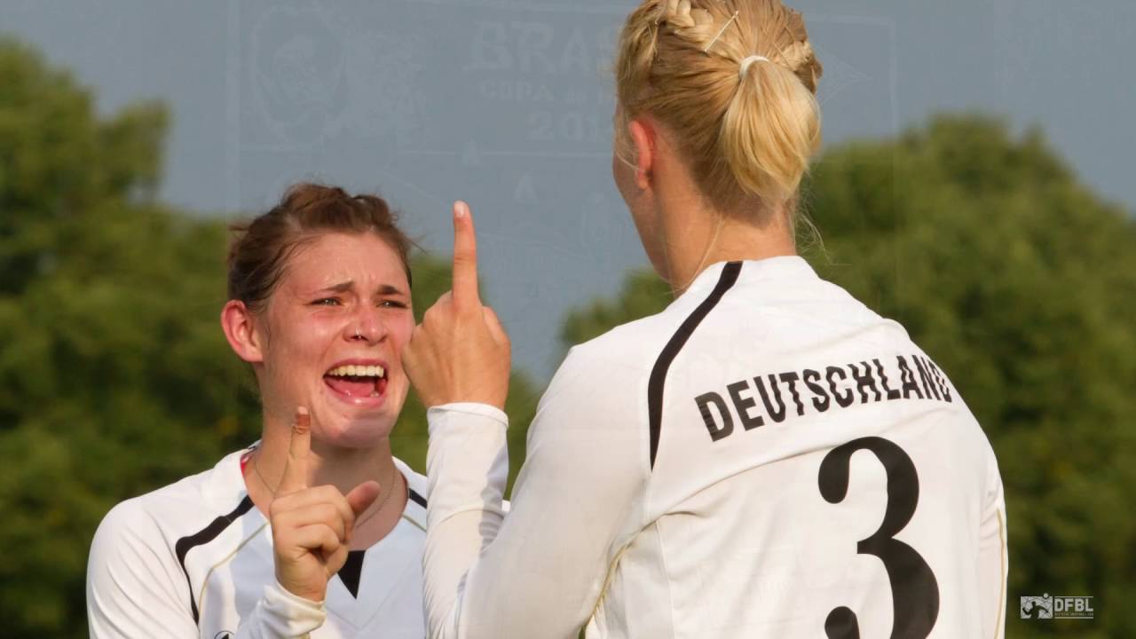 Team Germany - FAUSTBALL Frauen  vor Brasilien  2016