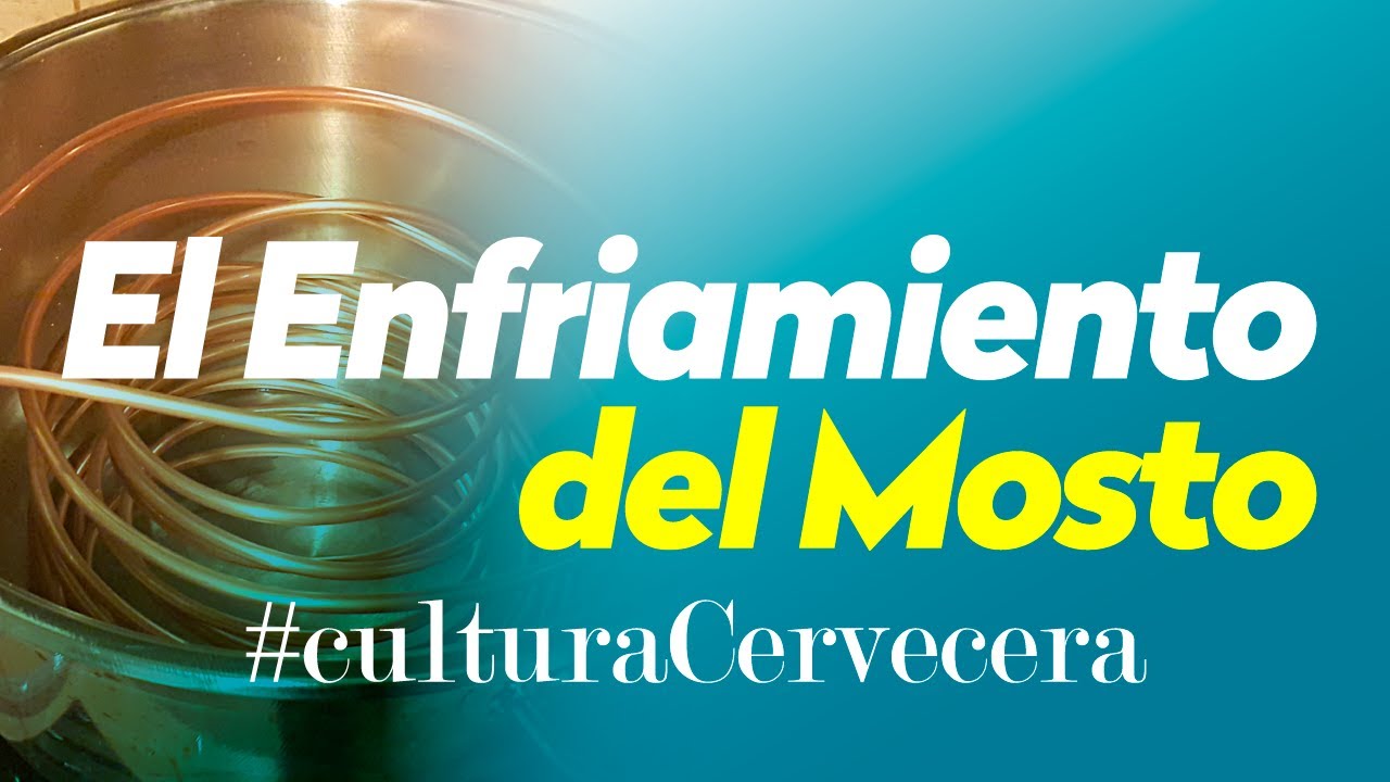 El enfriamiento del mosto