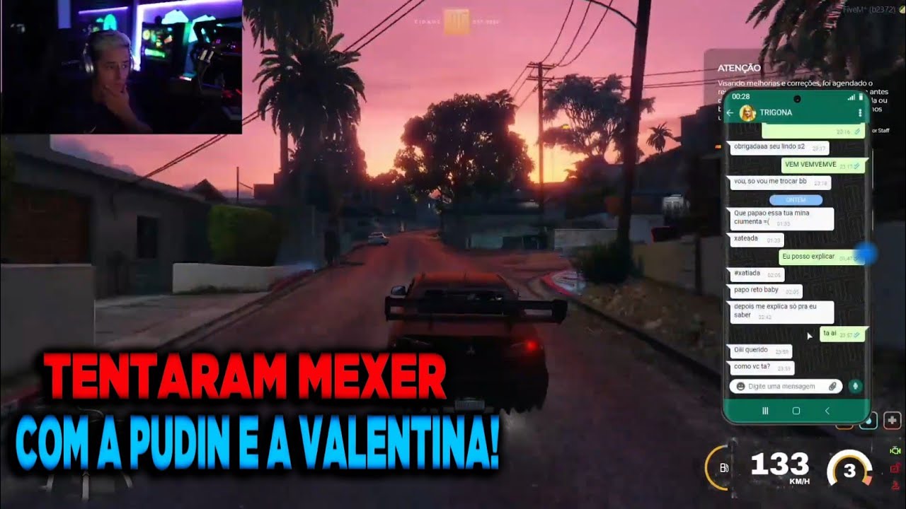 CONNOR DESCOBRE QUE TENTARAM PEGAR A VALENTINA E A PUDIN!! GTA RP