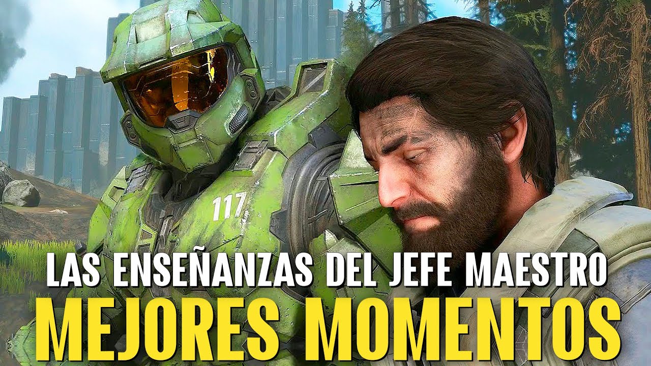 EL JEFE MAESTRO TIENE UN MOMENTO EMOTIVO CON EL PILOTO - Halo Infinite En Español Latino 2021 Xbox