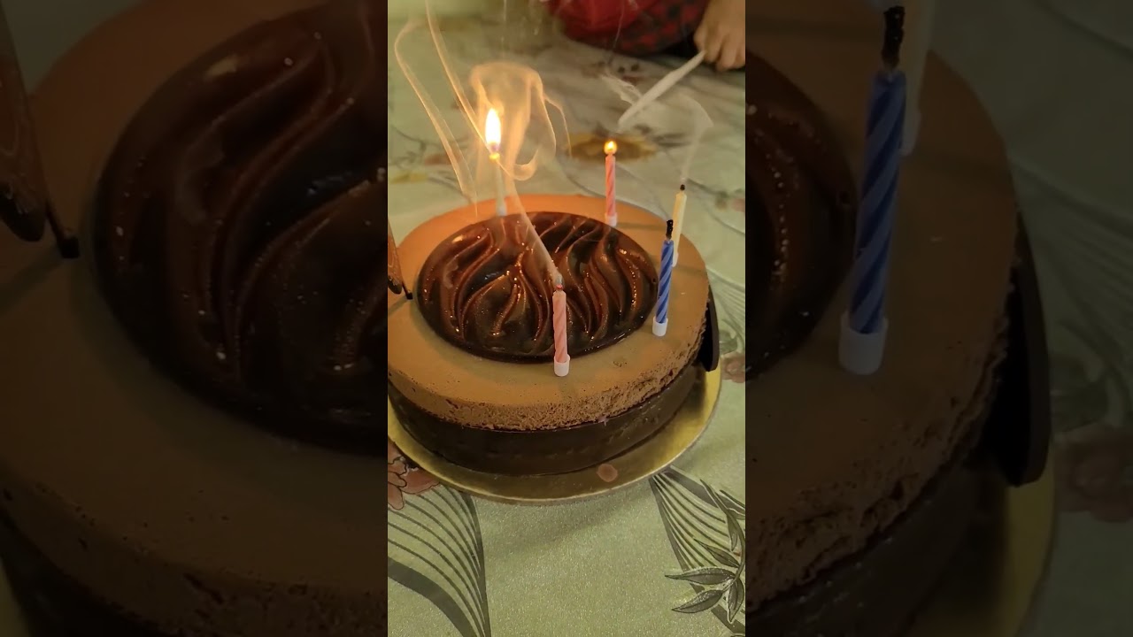 Magic candles 🕯️🕯️wait n watch 👀#magic #candle #cake #celebration #shorts