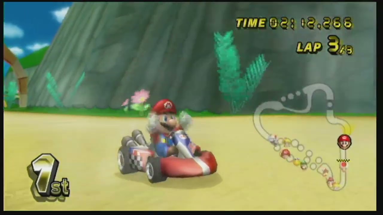 Mario Kart Wii Mushroom Cup 150cc