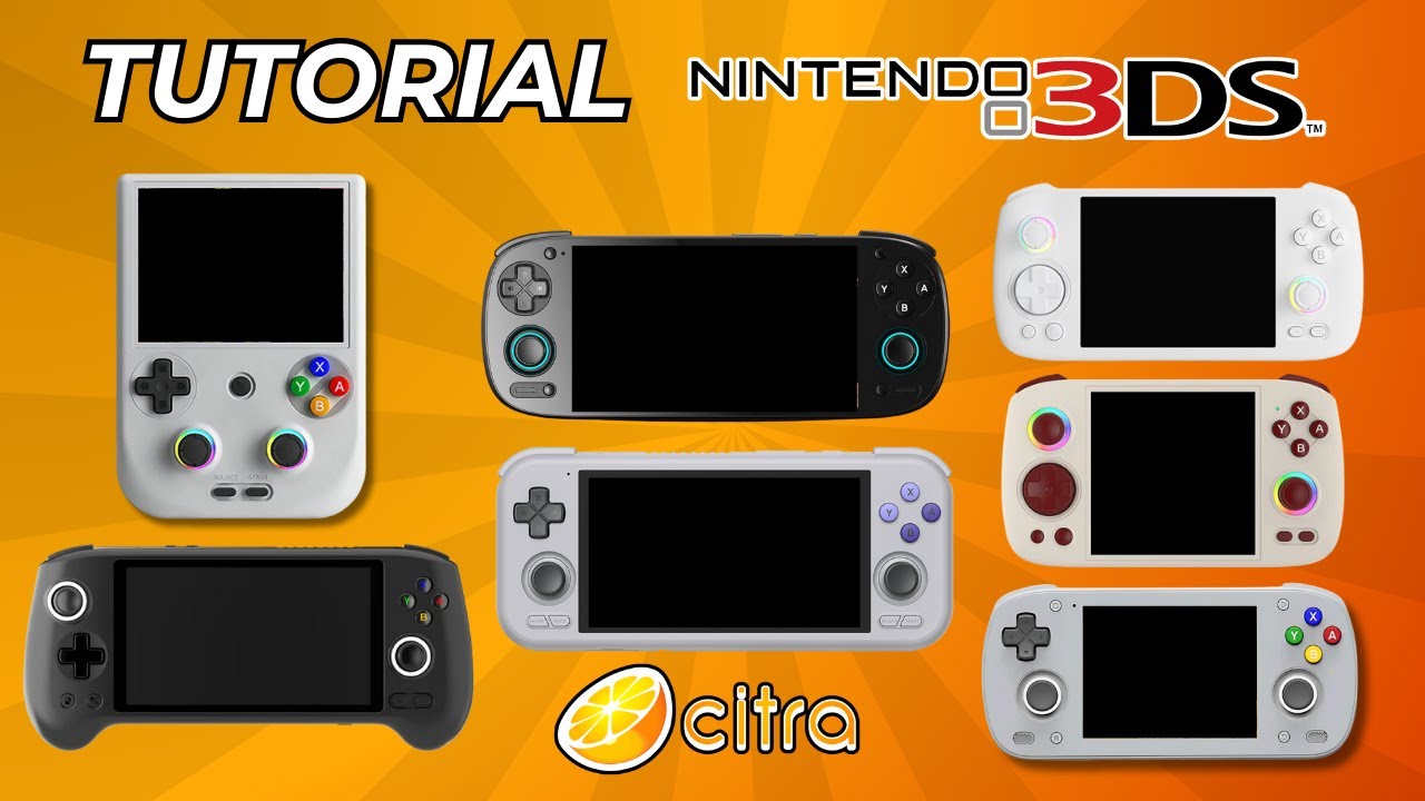 Guía Definitiva 3DS en Anbernic RG556 , RG406V / H ,RG CUBE  , Retroid Pocket 4 / 4 Pro / 5 / Mini.