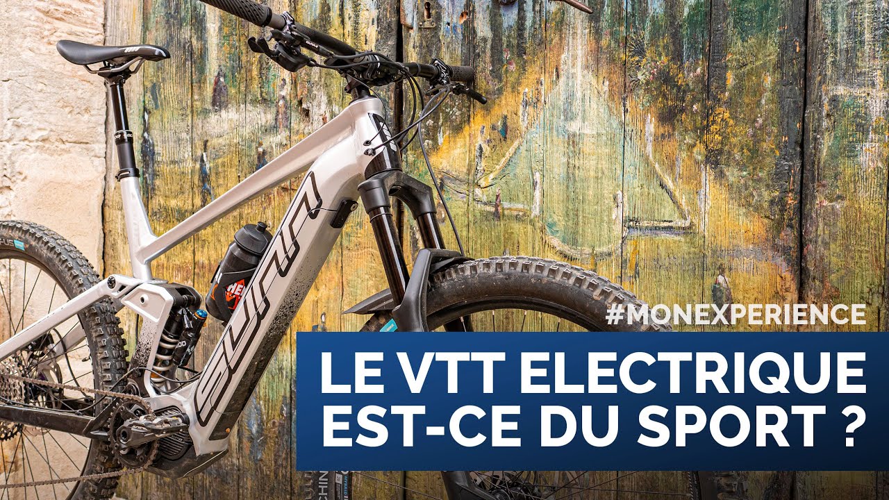 #monexperience : le VTT &eacute;lectrique est-ce du sport ?