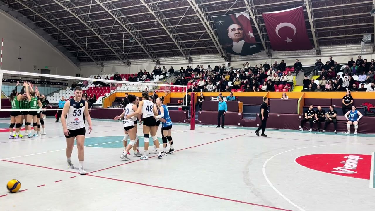 AKHİSAR BAHÇEŞEHİR MAÇI SET 2 3 