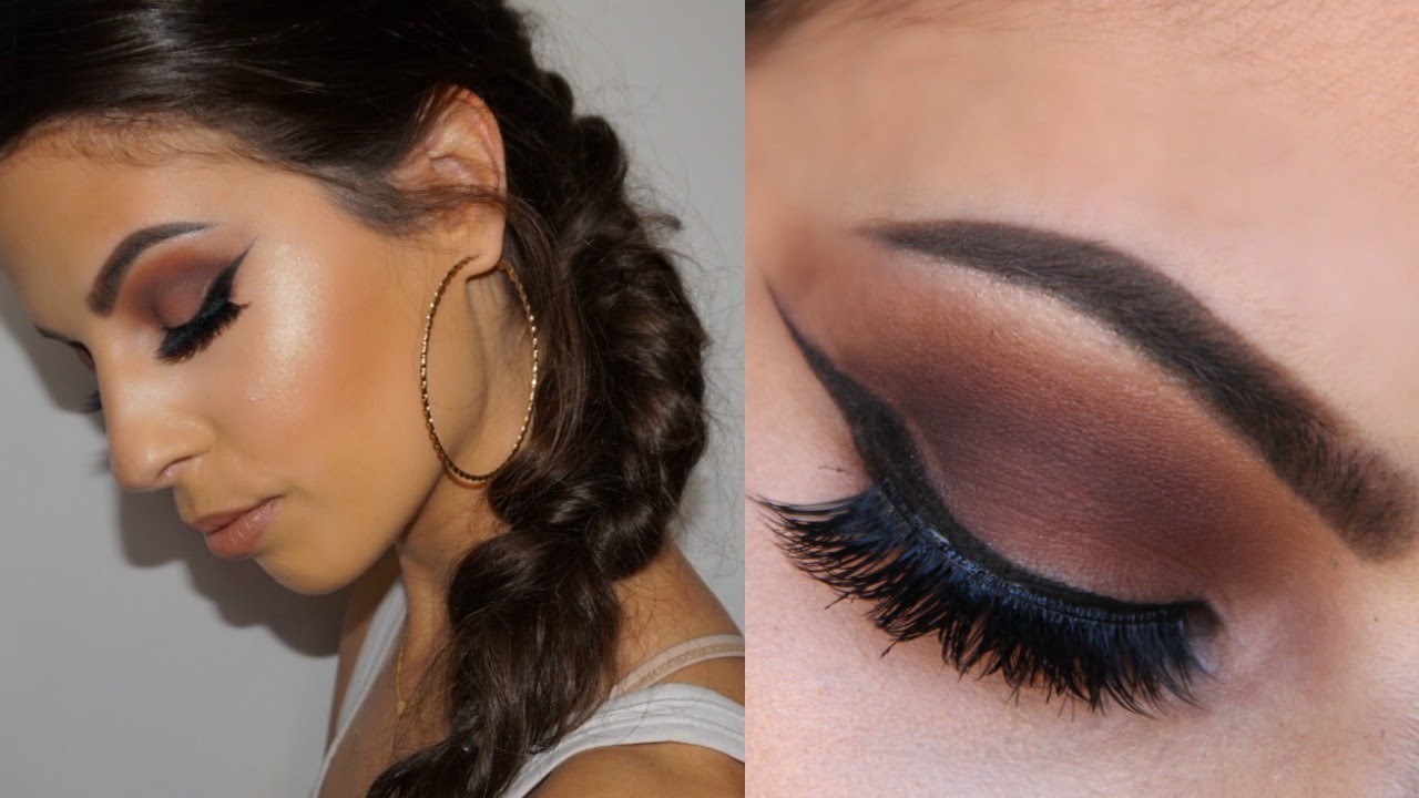 Grunge Glam Makeup Tutorial + Fishtail Braid Hair Tutorial