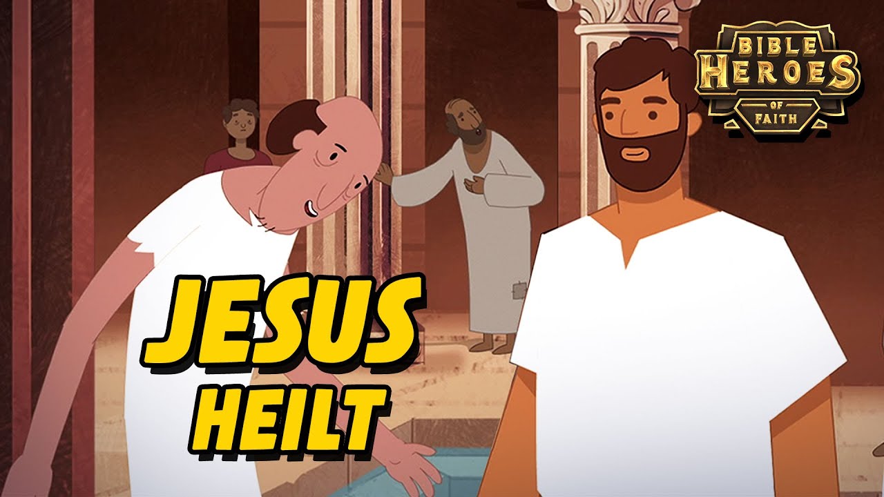 Jesus heilt am Teich Bethesda | Bibelgeschichten für Kinder | Glaubenshelden der Bibel [Folge 4]