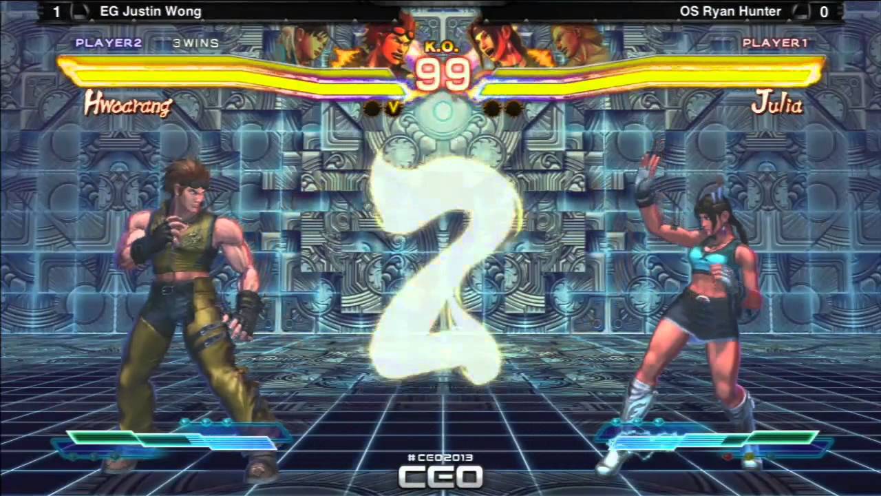 CEO2013: Street Fighter x Tekken - EG Justin Wong vs OS Ryan Hunter - Losers Bracket