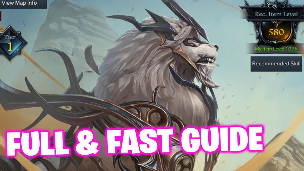 Tytalos lost ark Mechanics Guide