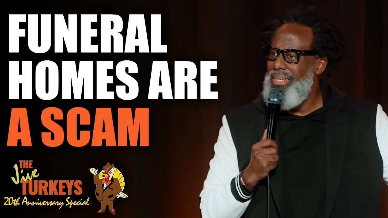 Funeral Homes Are a Scam | Marcus D. Wiley | ALI SIDDIQ presents THE JIVE TURKEYS | Stand Up Comedy