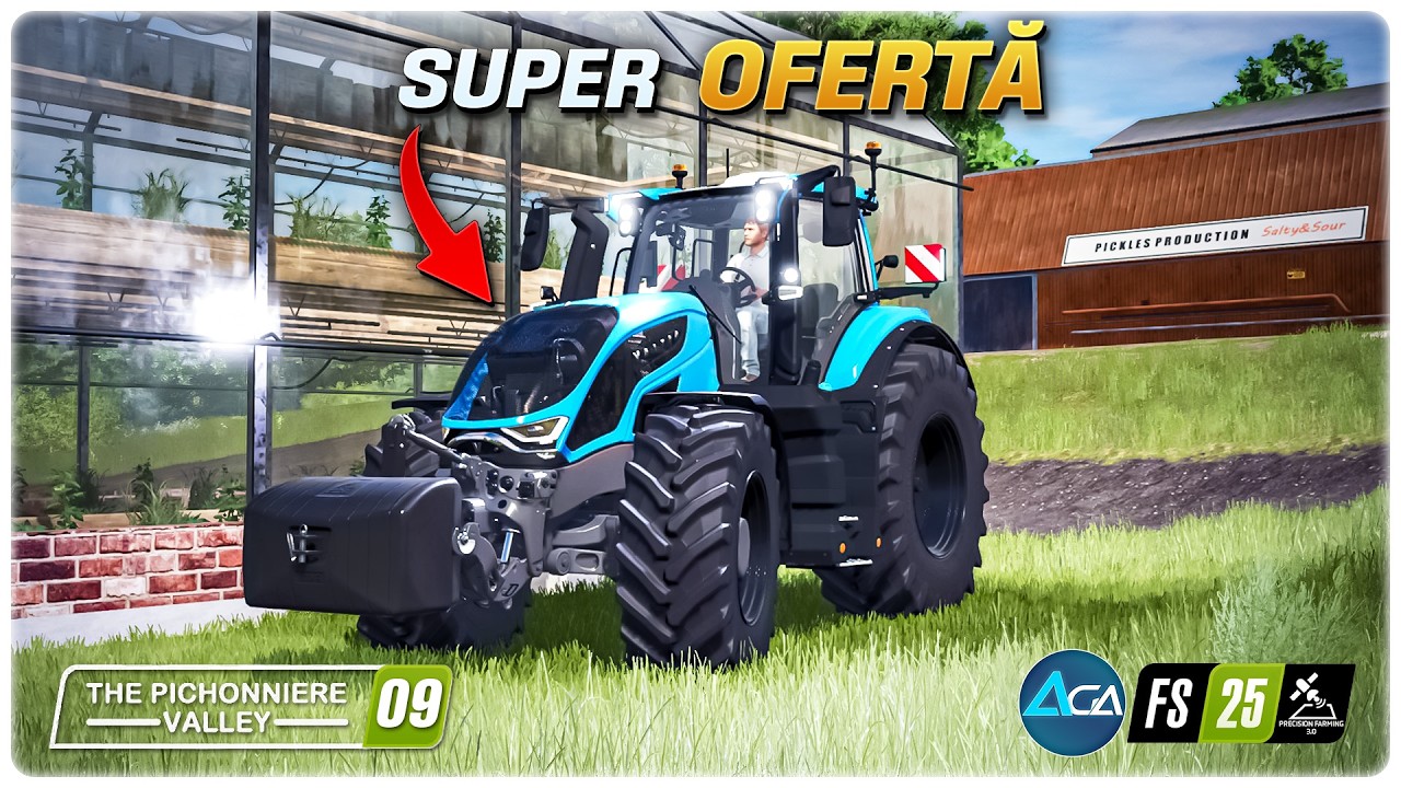 Super ofertă la tractoare! Nu puteam rata asta - Gameplay Română FS25 Pichonnière Valley 09