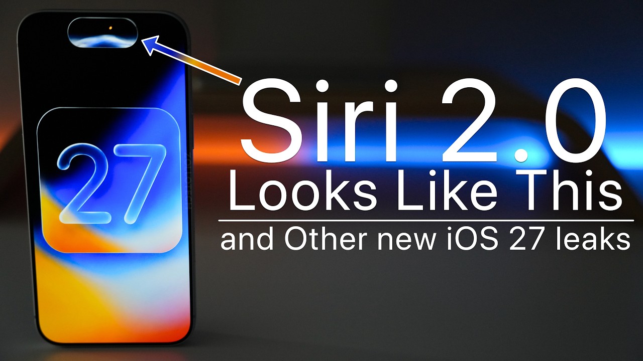iOS 27 Huge Design Leak!