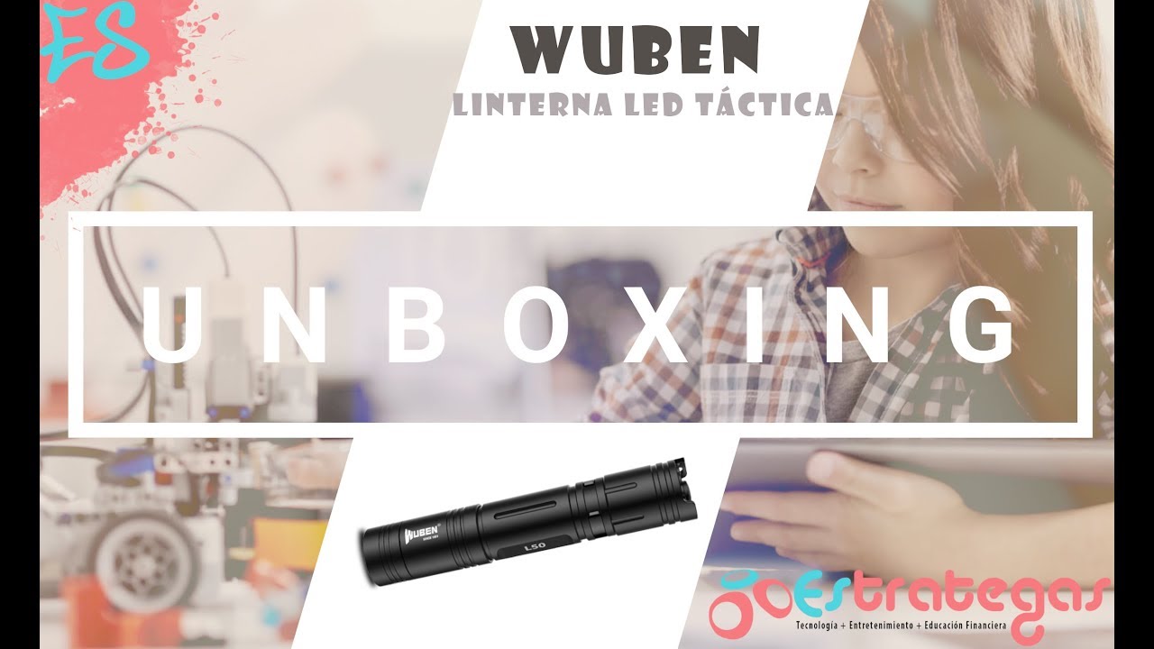 📦 Unboxing 📦 Linterna LED t&aacute;ctica de Wuben