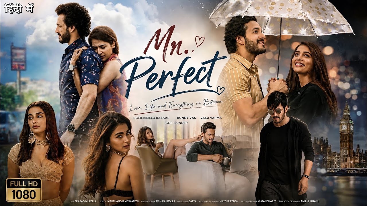 Mr. PerFect Full Movie In Hindi  | Akhil Akkineni, Pooja Hegde Superhit Love Story |