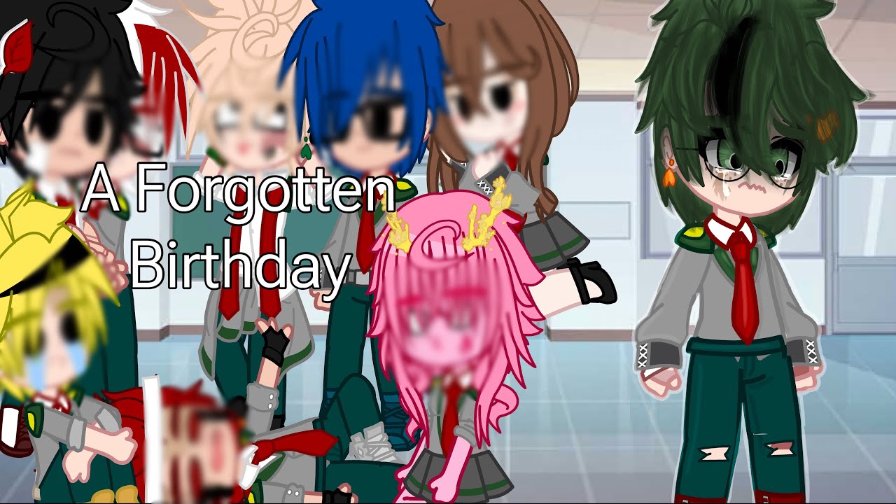 •✩🎂A Forgotten Birthday…?🎂• []Deku’s birthday special-Bakudeku🧡💚-✨angst?✨[]