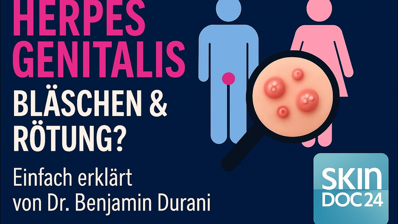 Herpes genitalis: Bläschen & Rötung an Penis oder Scheide? Symptome einfach erklärt!