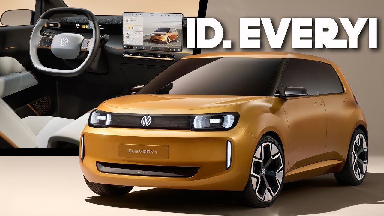 Volkswagen ID.EVERY1 First Look! ⚡ Budget EV with Premium Looks!
