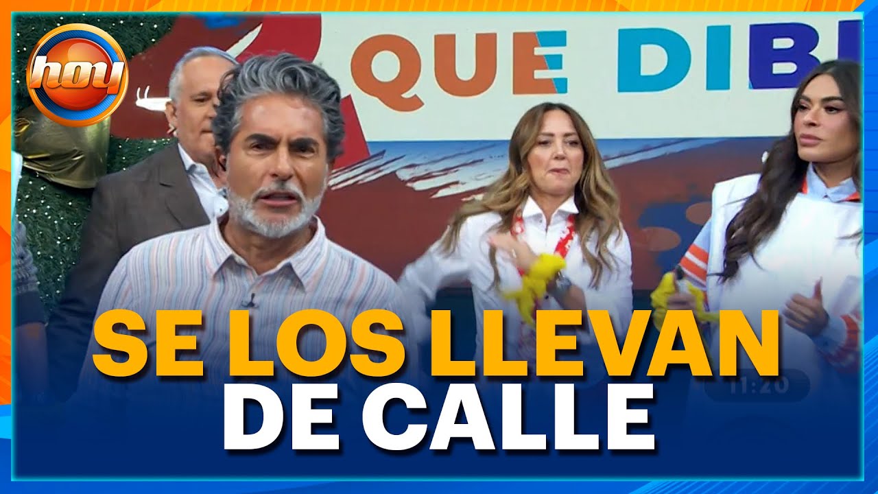 El equipo amarillo arrasa en el juego '&iquest;Qu&eacute; dibujo?' | Programa Hoy