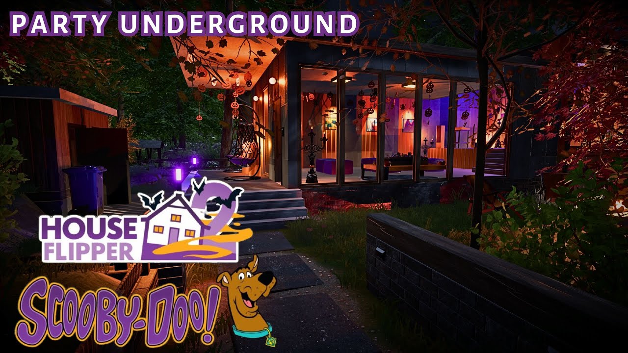 House Flipper 2 | Scooby-Doo DLC | Party Underground