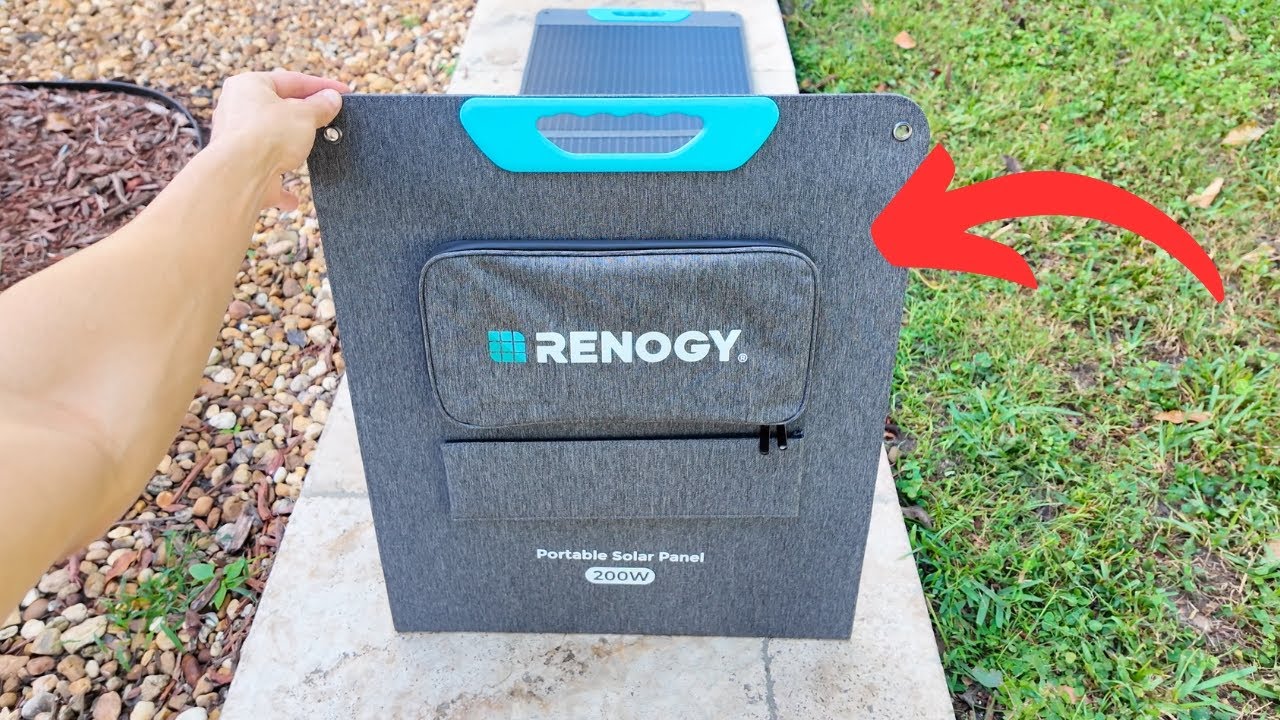 Обзор портативной солнечной панели Renogy 200 Вт. Лучшая ли это солнечная панель для кемпинга?