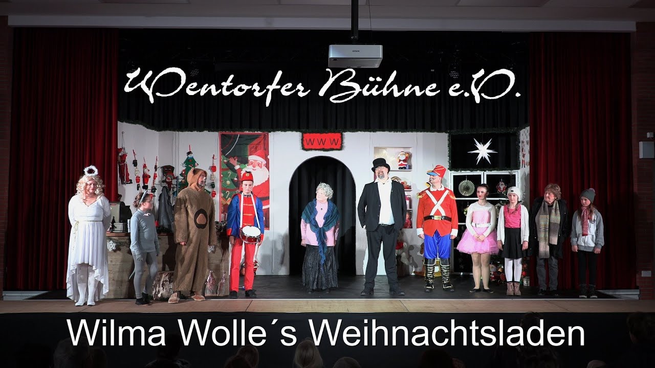 Wentorfer B&uuml;hne - Wilma Wolle&acute;s Weihnachtsladen
