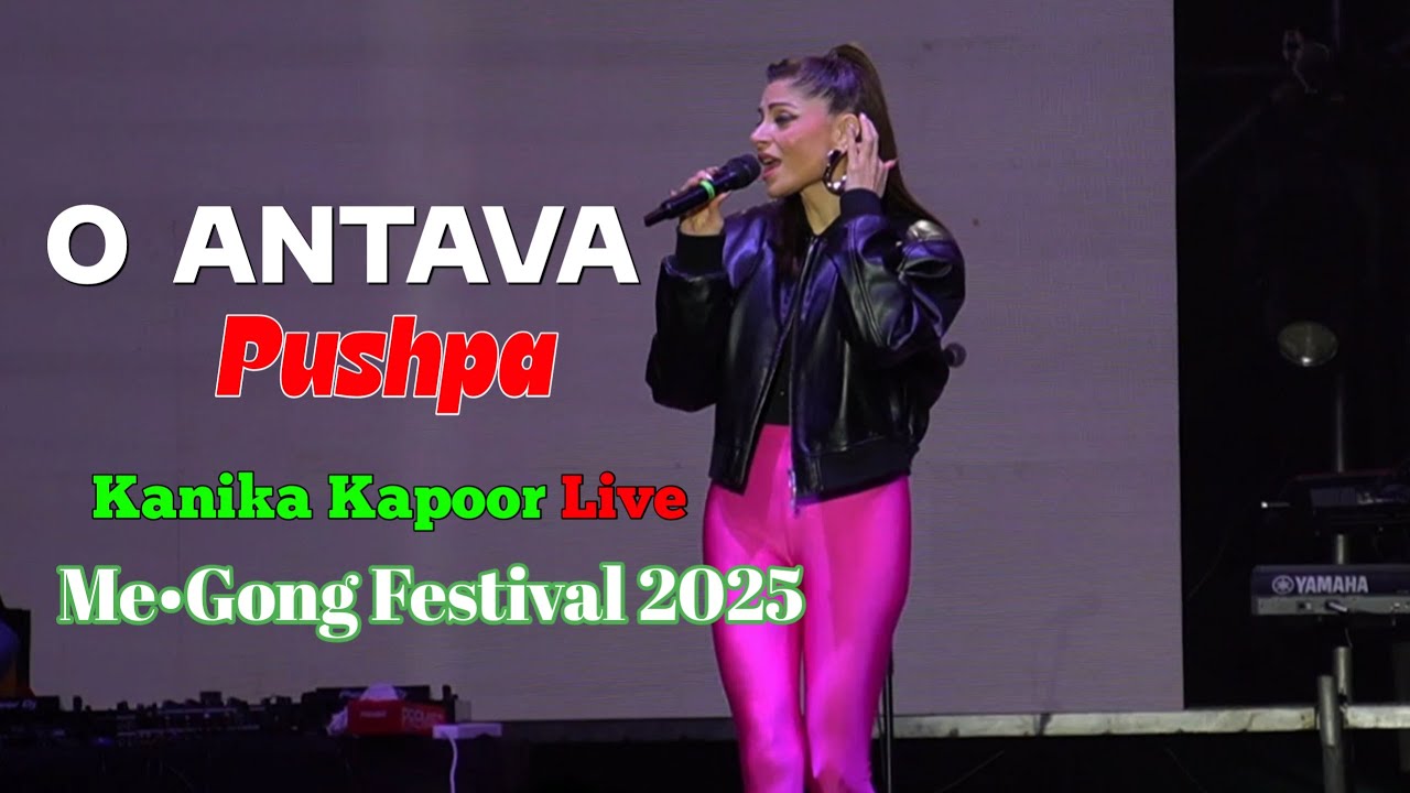 Oo Antava | Pushpa | Kanika Kapoor Live Show At West Garo Hills Meghalaya, Me•Gong Festival 2025