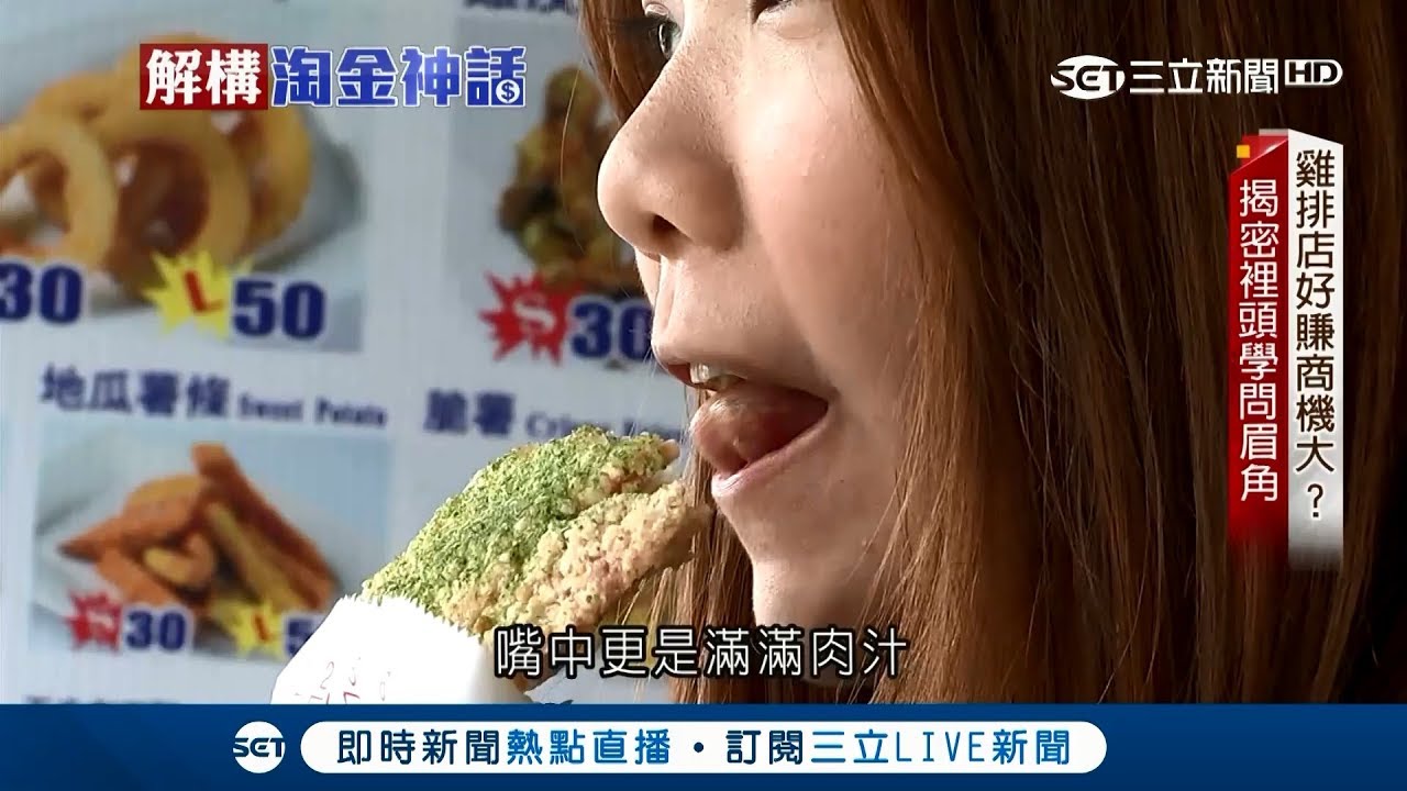 賣雞排真好賺? 他攤開水電雜支算給你聽 月賣3500片才能收支打平｜記者 劉雅文 古高樹｜【解構淘金神話】20180715｜三立新聞台
