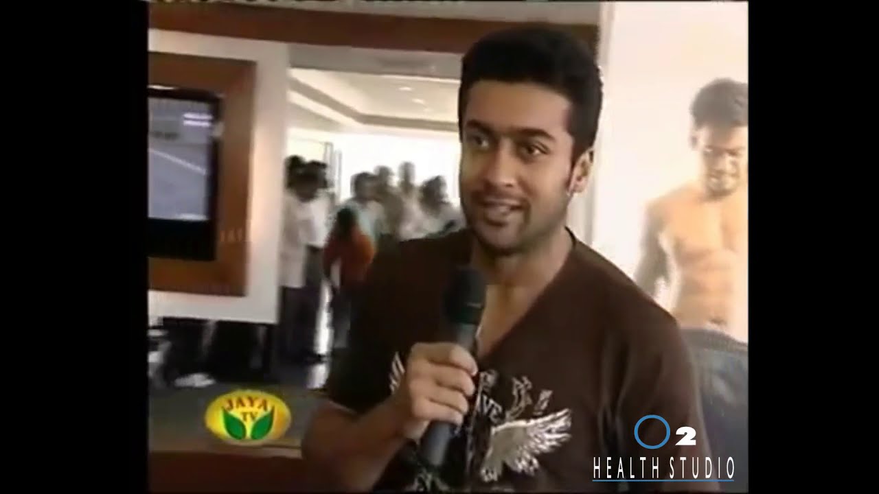 Actor Suriya on O2 Health Studio