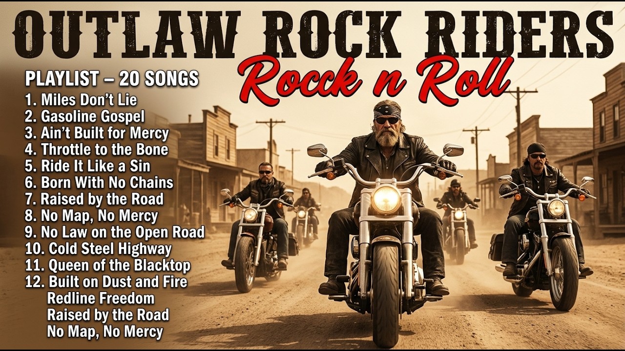 Outlaw Rock Riders – Asphalt Brotherhood | Wild Southern Road Ride
