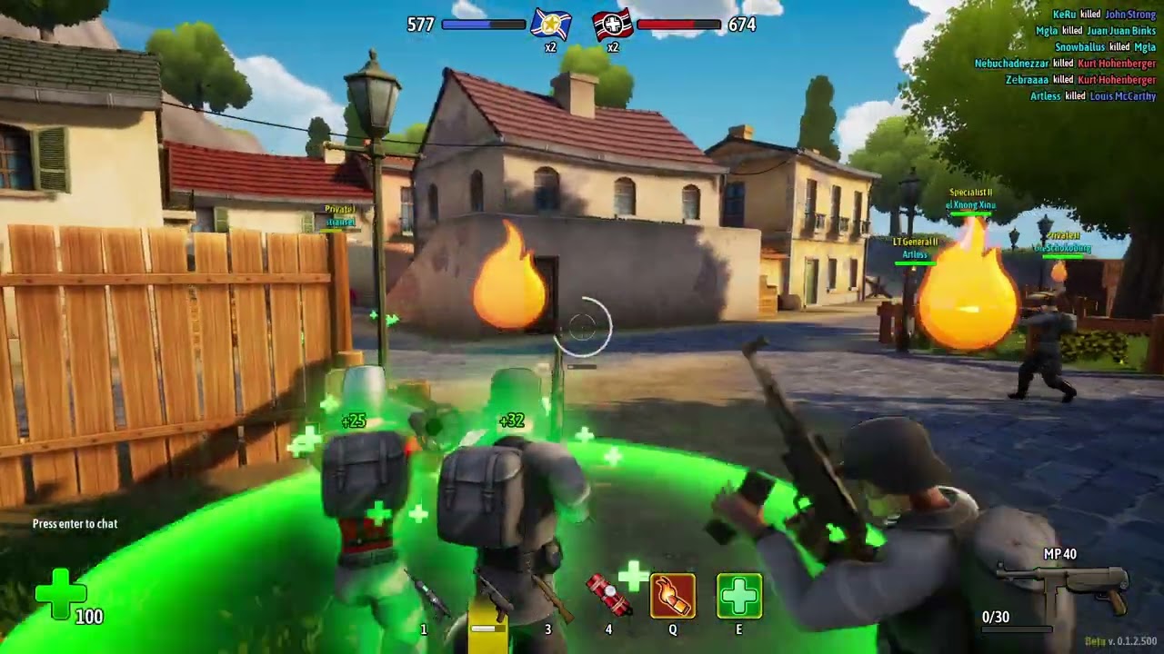 Heroes Of Valor: First two rounds I play on this game, with Battlefield 2142 Music.