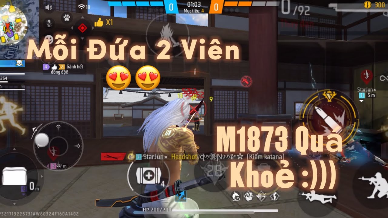 HD Mobile - Cầm M1873 Cân Teem Ở Rank Siêu Huyền Thoại 35 Sao Và Cái Kết :)))))) 