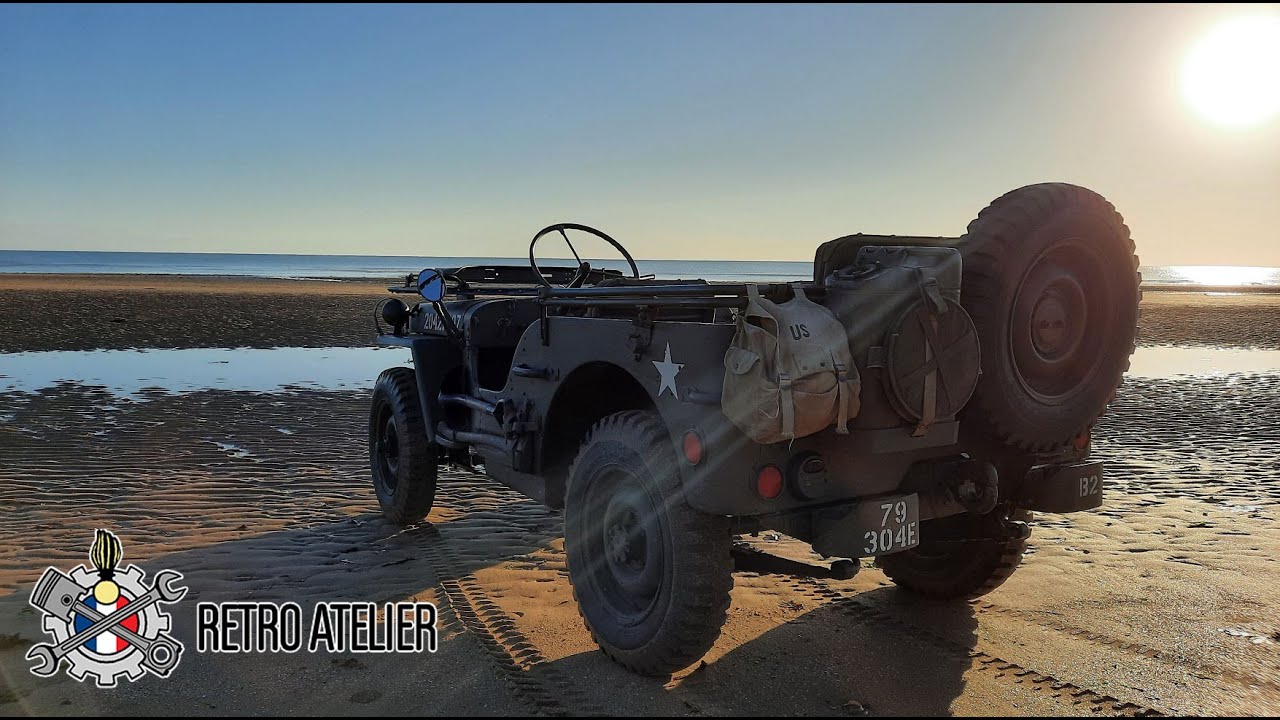 Retro-Atelier - Suite restauration Jeep du 87 - Commémorations Normandie