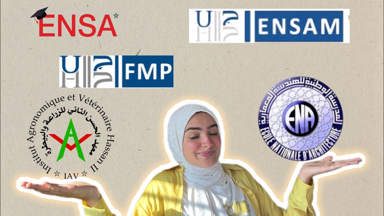 شنو خاصك تعرف 🤓على: ENSA/ENSAM/MÉDECINE /ENA/APESA-IAV