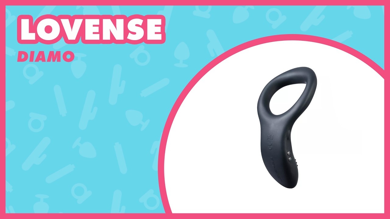 Lovense Diamo App Controlled Vibrating Cock Ring Review | EasyToys